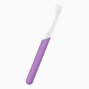 quip Kids Electric Toothbrush - Sonic Toothbrush with Small Brush Head, Travel Cover & Mirror Mount, Soft Bristles, Timer, and Rubber Handle - Purple Quip