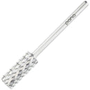PANA USA 3/32" Tapered Barrel Carbide Nail Bit - For Electric Dremel Drill Machine, Nail Art Design, Manicure, Pedicure, Nail File, Cuticle Clean (Fine Grit, DLC Black) PANA
