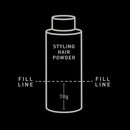 Brickell Men's Styling Hair Powder For Men, Creates Volume, Non-Greasy Texturizing Powder, With Rosehip, Rice Bran Oil, and Arrow Root Powder, 18g, Fragrance-Free Infinity Warehouse