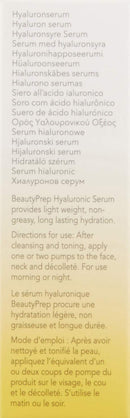 jane iredale BeautyPrep Hyaluronic Serum, 0.57 Fl Oz (Pack of 1) jane iredale