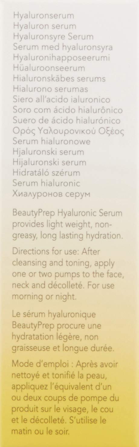 jane iredale BeautyPrep Hyaluronic Serum, 0.57 Fl Oz (Pack of 1) jane iredale