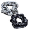 Cheer Scrunchie Set, Girls 2pc Cheer Hair Accessories- Cheerleading Elastics for Cheerleaders & Cheer Teams Infinity Collection