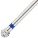 Premium PANA 3/32" Cuticle Clean Nail Carbide Bit for Professional, Nail Salon, Nail Trimmer, Under Nail Cleaner, Electric Drill Machine, Manicure Tools (Silver-Small Ball Head, Medium) PANA
