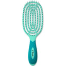 NuWay Patented Curved and Vented Hair Dryer Safe Detangling C Brush (Aqua) NuWay 4Hair