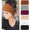 DRESHOW 6 Pack African Headbands Knotted Hairbands Yoga Sport Turban Head Wraps Wide Headband for Girls Hair Bands Accessories DRESHOW