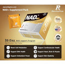 NAD Supplement with Resveratrol, PQQ,Ca-AKG,Nicotinamide,Green Tea, Advanced NAD+ Supplement Daily Pack Support Healthy Mitochondria,Healthy Aging and Cellular Energy for Women & Men 30 Packs Infinity Warehouse