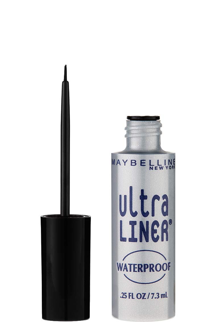 Maybelline New York Ultra-Liner Liquid Liner, Waterproof, Black 135L-01 , 0.25 fl oz (7.3 ml) Maybelline New York