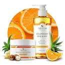 All Natural Body Wash & Citrus Shea Butter Body Lotion – For Dry, Sensitive Skin – Bundle by Tree To Tub with Wild Soapberries, Aloe Vera Tree to Tub