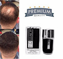 Hair Illusion Dark Brown Real Hair Fibers for Thinning Hair - 100% Natural Texture, Non Synthetic Hair Fibers - Bald Spot Cover Up for Women & Men - 18 Gram Hair Illusion