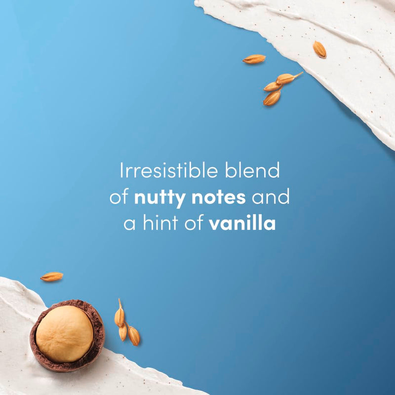 Dove Scrub Macadamia Rice Milk Body Scrub Exfoliates and Deeply Nourishes for Smooth, Radiant Skin 15 oz Infinity Warehouse