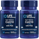 Life Extension Super Ubiquinol CoQ10 with PQQ, coenzyme Q10, pyrroloquinoline Quinone, Heart Health Supplement, Maximum Absorption, 100 mg, Non-GMO, Gluten-Free, softgels, 30 Count (Pack of 2) Infinity Warehouse