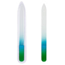 EAONE 20 Pieces Glass Nail File, Crystal Nail File Double Sided Etched Filing Surface Finger Nail Files, Professional Mix Gradients Colors Manicure Nail Care, 10 Color,Bulk Gift Mothers Day Gifts EAONE