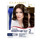 Clairol Root Touch-Up by Nice'n Easy Permanent Hair Dye, 4A Dark Ash Brown Hair Color, 2 Count Clairol