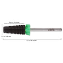 PANA Nail Carbide 5 in 1 Bit - Two Way Rotate use for Both Left and Right Handed - Fast remove Acrylic or Hard Gel - 3/32" Shank - Manicure, Nail Art, Drill Machine (Coarse - C, Black) PANA