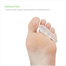 NatraCure Gel Hammer Toe Crest Pads (Left/Right) - 1 Pair – (Toe Straightening Cushion, For Mallet Toes and Overlapping Toes) - 3035-M CAT NatraCure