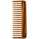 Giorgio G49 & G30 Large 5.75 Inch Hair Detangling Comb, Wide Teeth for Thick Curly Wavy Hair. Long Hair Detangler Comb For Wet and Dry. Handmade, Saw-Cut, Hand Polished, 2 Pack Ivory/Tortoiseshell GIORGIO