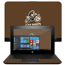 MightySkins Skin Compatible with HP x360 Convertible 11" (2017) – Got Dirt | Protective, Durable, and Unique Vinyl Decal wrap Cover | Easy to Apply, Remove, and Change Styles | Made in The USA MIGHTY SKINS