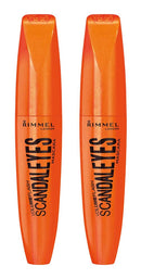 Rimmel lasting finish extreme lipstick, Black, 2 Count, Mascara Rimmel