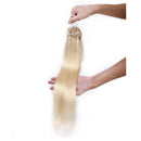 Loop Remy Hair Extensions Human Hair Silicone Micro Ring Beads Stick Tipped Hair Fish Line Link Hairpieces Hand Tied 1g/Strand 50 Individual Strands 50g Highlight 18 Inch