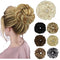 Messy Bun Hair Piece for Women Thick Updo Scrunchies Hair Extension Ponytail Hair Accessories Platinum Blonde OMGREAT