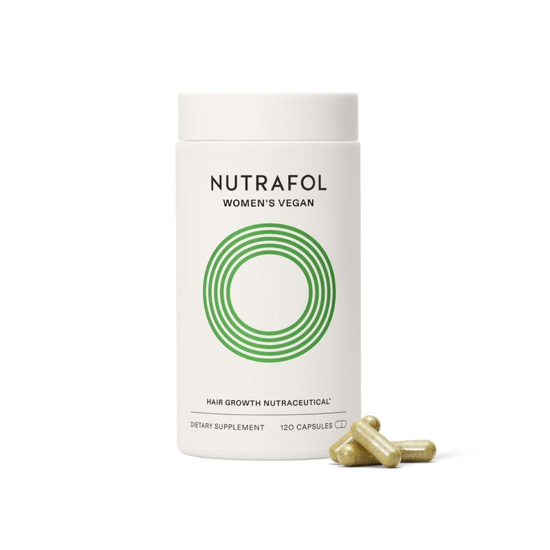 Nutrafol Women's Hair Growth Supplements, For Women 18-44 Years Old, Clinically Tested for Visibly Thicker, Stronger Hair, 100% Vegan Ingredients, Dermatologist Recommended - 1 Month Supply Infinity Warehouse