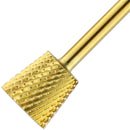 Pana 3/32" 4 Week Backfill Nail Carbide Bit - For Electric Dremel Drill Machine (Medium, Gold (Inverted Backfill)) PANA