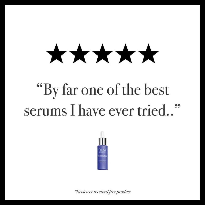 Olay Regenerist Retinol Face Serum, Retinol 24 Night Face Serum, 1.3oz + Whip Face Moisturizer Travel/Trial Gift Set Olay Store