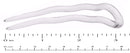 Parcelona French Mystic Crystal Clear Transparent 3 Inch Wavy Set of 3 Celluloid U Shaped Hair Pins for Hair Bun Style for Women and Girls Hair Styling Accessories, Made in France Parcelona
