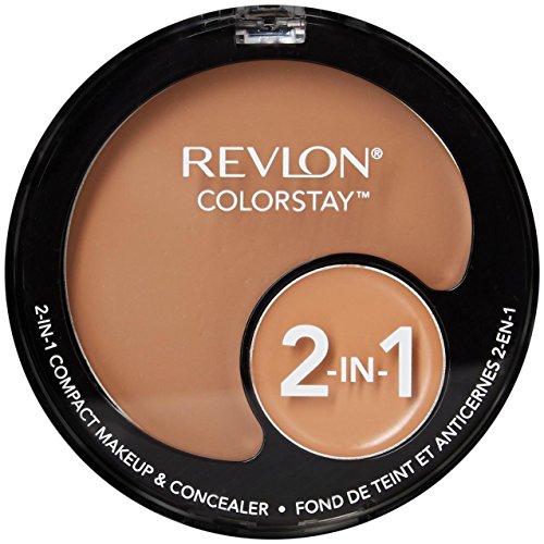 Revlon ColorStay 2-in-1 Compact Makeup & Concealer, True Beige REVLON