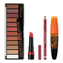 Rimmel Makeup Kit With Eyeshadow, Mascara, Lipstick, and Lip Liner, Spice Rimmel