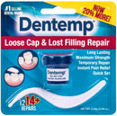 Dentemp Maximum Strength Loose Cap and Lost Filling Repair - Dental Repair Kit for Instant Pain Relief - Temporary Filling for Tooth - Long Lasting Tooth Filling Dentemp