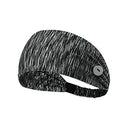 Hanna Roberts Headband with Buttons for Face Masks and Covers, Stretchy and Elastic (Black/White) Hanna Roberts