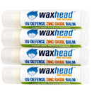 Waxhead Lip Sunscreen - Zinc Oxide Lip Balm Sunscreen for Lips, Lip Therapy, Lip SPF, Lanolin Lip Balm, Shea Butter Lip Balm, Sunscreen Lip Balm, Organic Lip Balm (4 pack, Mint) Waxhead Sun Defense Foods