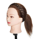 Braided Headband Plaited Hair Band Chunky Braided Headband Elastic Stretch Braid Hairband Wide Plaited Braids Blonde Black Synthetic Hairpiece (Large-five strands braided, 9/10) S-noilite Store