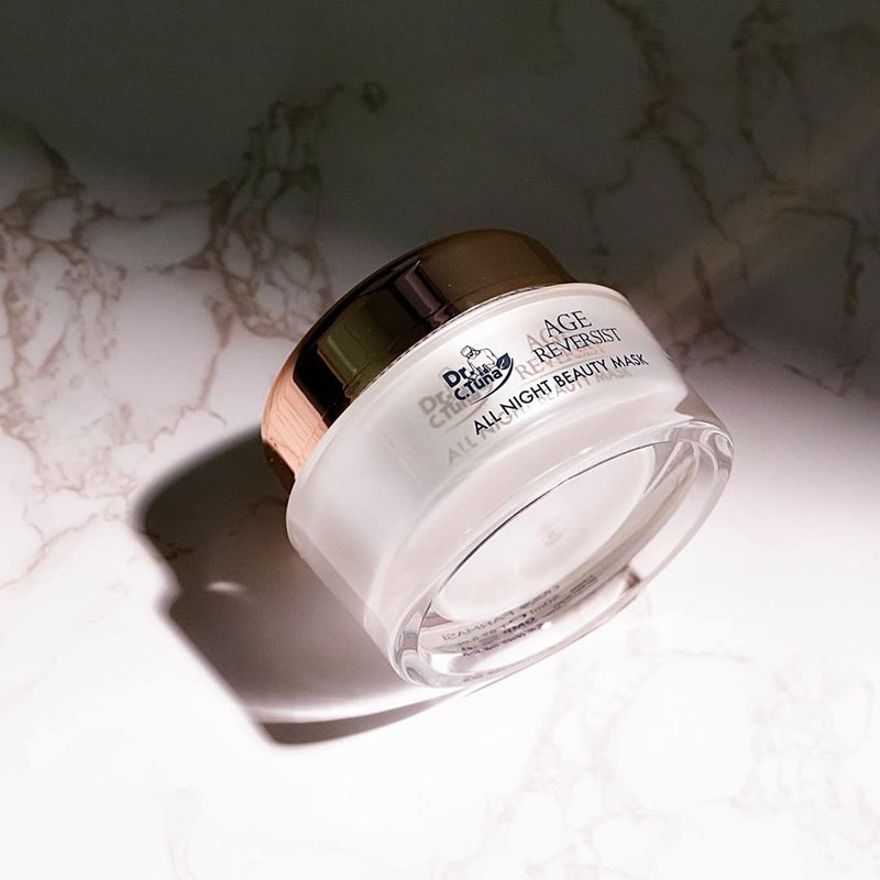FARMASi Dr. C. Tuna Age Reversist All Night Beauty Mask, Ultra Nourishing, Moisturize, Protect Your Skin and Reduce Fine Lines and Wrinkles, 1.7 fl. oz. / 50 ml Infinity Warehouse