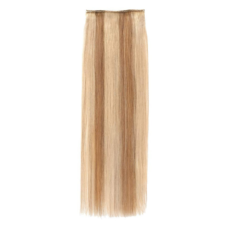 Hairro Seamless Clip in Mini Hairpiecs 10 Inch 100% Human Hair Extensions for Men and Women Adding Volume Highlight