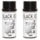 Black Ice Original Black Hair Touch up Spray 4 Oz (2 pack) Black Ice