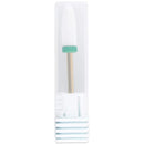 Beauticom Professional USA Ceramic White Flame Cone Shaped Bit Nail Drill 3/32" Shank Size (Coarse, Flame Bit) Beauticom