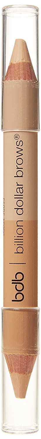 Billion Dollar Brows Duo Brow Highlighter & Concealer Pencil for Lifting and Highlighting Eyebrows billion dollar brows