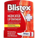 BLISTEX Medicated Lip Ointment, 0.21 Oz (Pack of 3) Blistex