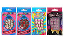 Vivace 4Pack 48Tips Mixed Junior Preglued Sticker Art Nails,2 Dream Fake Nail, 2 Color Changing Nail (Mixed Nail 1) Vivace