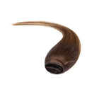 Ombre Double Weft 100% Remy Human Hair Clip in Extensions Highlight Highlighted Thick Thickened Long Straight 8pcs 18clips 20" / 20 inch 150g 4T27P4 Medium Brown to Dark Blonde mix Medium Brown MY-LADY
