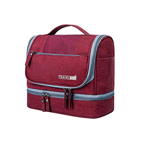 Hanging Travel Toiletry Bag Makeup Bag Waterproof Cosmetic Bag Bathroom Shower Storage Bag Dop Kit for Men Women JUMENG