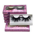 Wholesale 25mm Mink Lashes Mikiwi E02-5, Real Mink EyeLashes, Thick HandMade Full Strip Lashes, Crueltyl Free Fluffy Lash, Dramatic 3D Mink Lashes Bulk Pack-5 mikiwi