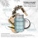 Travel Size Hotel Body Wash 300 Count 1 oz Bottles Guest Amenities for Hotels Vacation Rentals & Short Term Rentals Paraben Free White Tea & Coconut Scent Infused with Aloe and Olive Oil by Terra Pure Infinity Warehouse