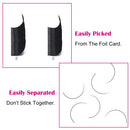 Classic Lash Extensions Mix 8-16mm 16Rows 0.15 C Curl Silk Eyelash Extensions Black Single Individual Eyelash Extensions Professional (16 Rows 0.15 C Mix 8-16mm) FADLASH Store