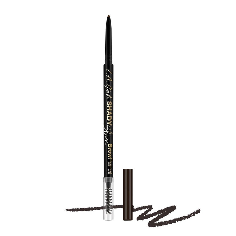 L.A.Girl Shady Slim Brow Pencil 3 Pcs - Blackest Brown L.A. Girl