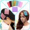 QY 7PCS Colorful Magic Bangs Hair Pad Square Hair  Pad Hair Fringe Care Tool Makeup Accessories Quality Yes