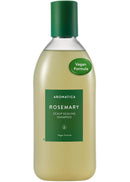 AROMATICA Rosemary Scalp Scaling Shampoo - Korean hair care with Thinning Hair Loss Natural Rosemary Essential oil for Women - Vegan Hair Growth - Free from Sulfate, Silicone, and Paraben (13.53 oz) Infinity Warehouse