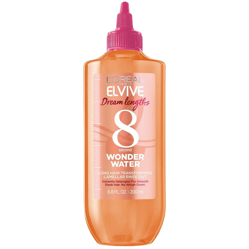 L'Oreal Paris Elvive Dream Lengths 8 Second Wonder Water Detangling Lamellar Rinse Out, 6.8 Ounce L'Oreal Paris